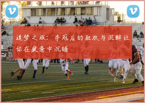 追梦之旅：夺冠后的狂欢与沉醉让你在疲惫中沉睡